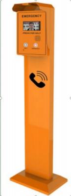 China VoIP Handsfree Gsm Emergency Phone Tower Outdoor Pillar Mount SOS Telephone For Campus for sale