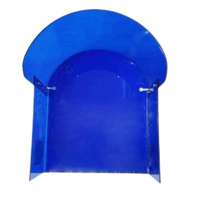 China Fiberglass Reinforced Polyester Acoustic Phone Hood Anti Vandal For Noisy Areas for sale