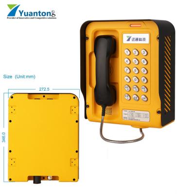 China PoE Powered weather resistant telephone With Flashing Warning Light for sale