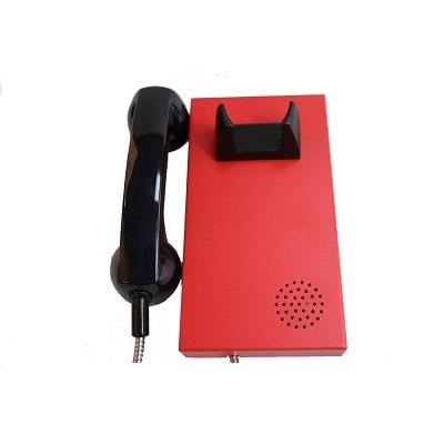China Telefone de emergência público Telefone com fio de aço inoxidável montado na parede à venda