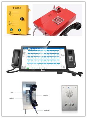 China IP PBX y consola del operador del servidor del sorbo del equipo de sistema de teléfono en venta