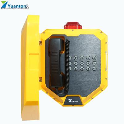 China Voip Network Wall Mounting Weatherproof Industrial Telephones Aluminum Alloy for sale