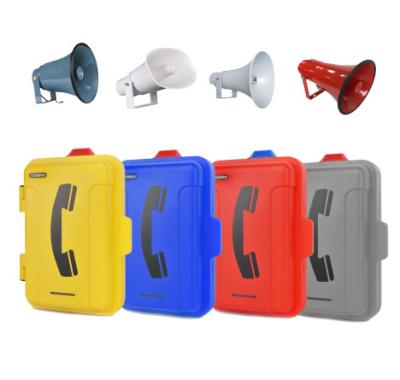 China High Volume Voip Network Public Address Telephone With Protective Front Cover for sale
