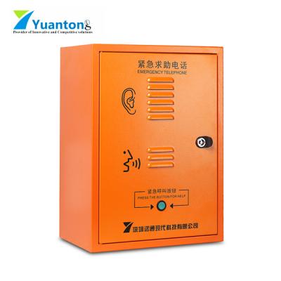 Chine Non Support SIP Agreement Emergency Call Booth Industrial IP65 Protection Grade à vendre