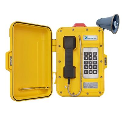 China Tunnels Industrial Weatherproof Telephone for sale