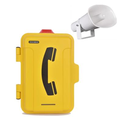 China industrial waterproof telephones with speaker voip and analog versions available for sale