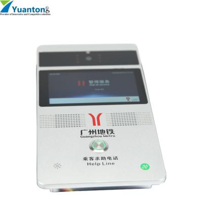 China Teléfono análogo del hotel del teléfono del intercomunicador de la emergencia del telclado numérico del recinto limpio de la prueba del polvo en venta