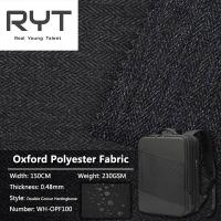 Chine tissu de polyester de 0.48mm Oxford pour le sac à dos s'élevant à sac à dos d'achats à vendre