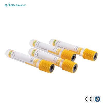 China Gel Clot Activator Yellow Top Blood Tube for sale
