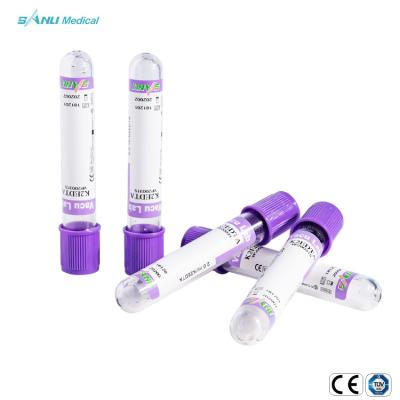 China Hematological Test Blood Vacuum Tube PET With K2 EDTA K3 EDTA for sale