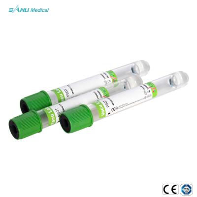 China Lithium Heparin Gel Vacuum Blood  Collection Tubes safety closure for sale