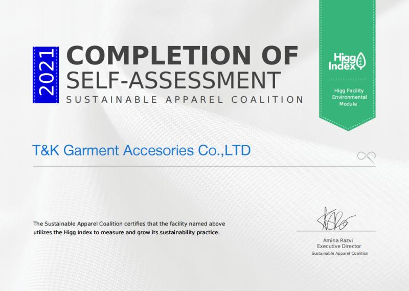 HIGG - T&K Garment Accessories Co.,Ltd