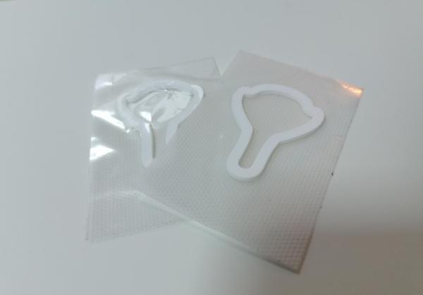 Plastic Rubber Clothing Heat Transfer Labels 3D Molded Silicone