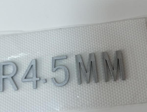 3D Molded Customized Design Heat Transfer Labels Silicone Logo For Garment