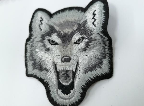 Garment Woven Embroidered Patches For Clothes Heat Transfer Labels