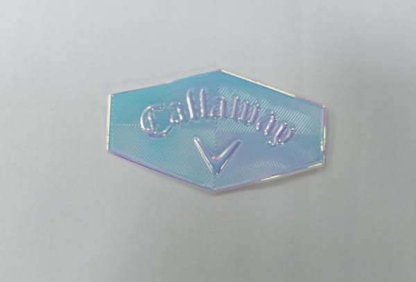 Clothing Holographic Effect TPU Heat Transfer Label With High Frequency