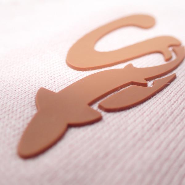 3D Effect Eco Friendly Silicone Heat Transfer Label Animal For Garment