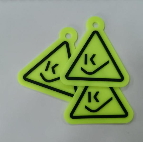 PVC Silicone 3D Rubber Patches Badges Sew On Customized Washable