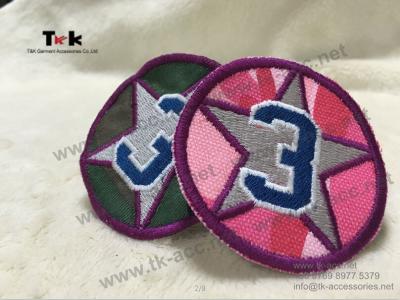 China Adhesive Custom Embroidered Patches German Embroidered Uniform Patches OEM / ODM for sale