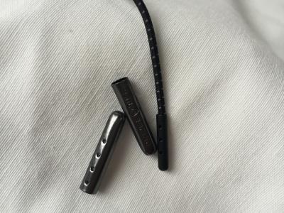 China Uniqual Nylon Reflective Zipper Pulls , Colored Zipper Pulls For Coats for sale