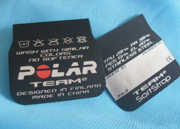 Eco - Friendly Fabric Clothing Screen Printing Label Matt / Shinny Surface