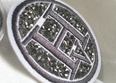 China Remiendos de goma creativos del logotipo 3D, etiquetas lavables de la ropa del PVC de la tela en venta