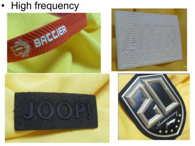 China Branded Name Silicone Clothing Badges Patches , Custom Rubber  Patches Mirco Injection for sale