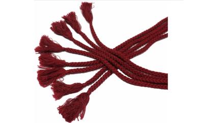 Chine Utilisation en caoutchouc d'habillement de corde de bout droit de ficelle élastique mince à la mode de corde à vendre