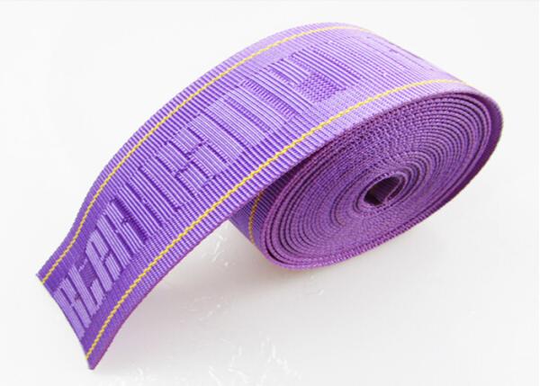 Custom Made Woven Polyester Tape , 1 Inch High Density Nylon Webbing Tape