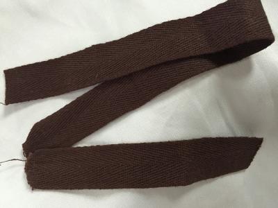 China Cinta tejida coloreada del poliéster, 50 Mtrs/cinta de la raspa de arenque del algodón del rollo en venta