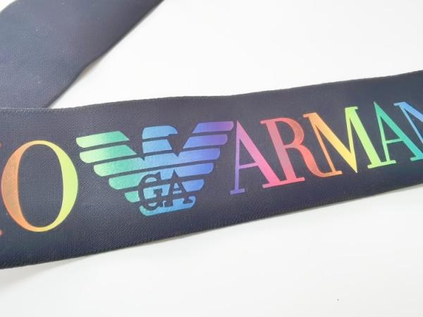 Spandex / Nylon 3CM Black Elastic Band With Customized Colorful Logo