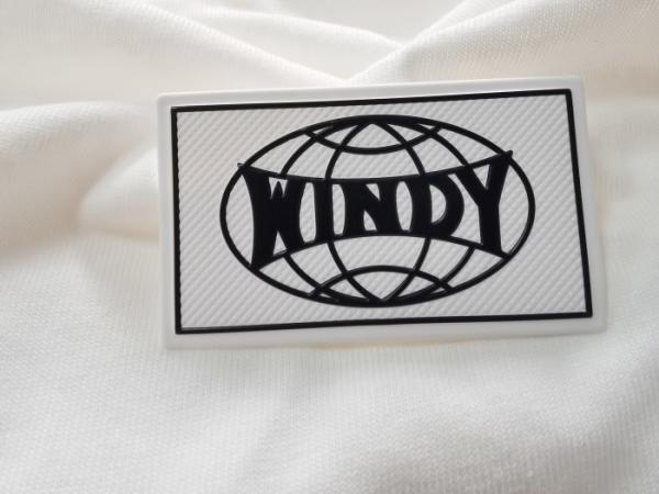 Ironed Onto Garments Custom Cloth Badges , Embossed TPU Labels