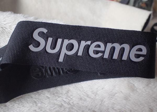 Supreme 3D High frequency 3M reflective  logo on 3.2cm nylon tape for hats logo