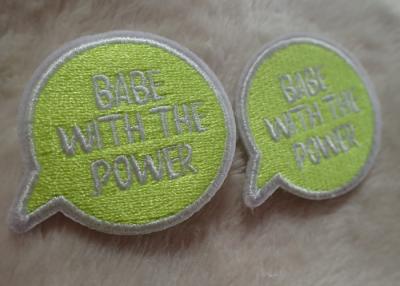 China Exquisite And Multicolor Personalised Embroidered Badges , Custom Embroidered Patches For Baby Clothes for sale