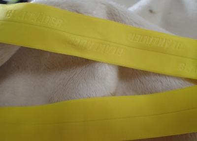 China 25mm Jacquard Elastic Tape With Embossing Logo For Outdoor Wear for sale