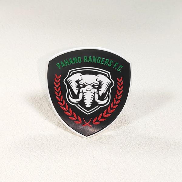 Embossed 3D Raised TPU logo Novel Printed Custom Badge For Garment