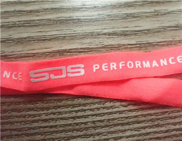 Professional Custom Fluorescent Color Clothing Elastic Band With Special Logo