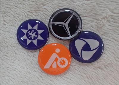 China Customized Round And Small Epoxy Patches For Car Logo / Furniture / Trademark for sale