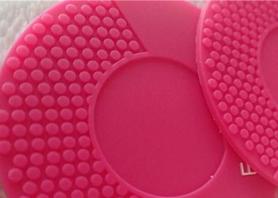 China Remendos macios vermelhos do PVC de Rosa para o remendo de lavagem do instrumento/brandamente do silicone da cara à venda