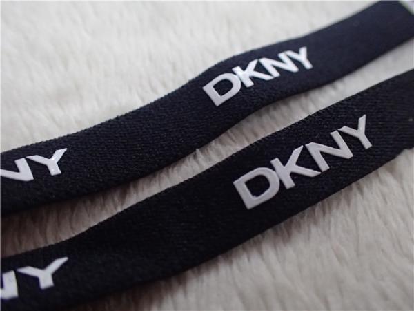 Black Underwear Elastic Band With Printing White Silicone Logo Environmental Protection