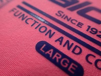 China Anti Sublimation Heat Transfer Fabric Labels For Clothing , Bags , Hats for sale
