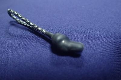 Chine Bande non élastique de corde avec des fins de silicone pour l'extracteur de sac, veste, sac d'utilisation à vendre