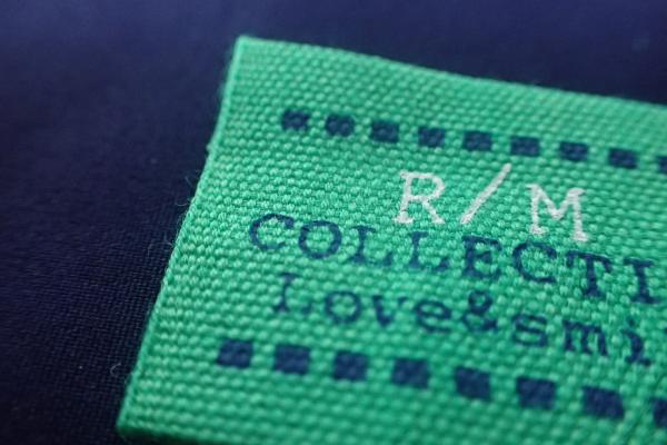 Rectangle Screen Printing Custom Woven Labels For Clothes，Hats