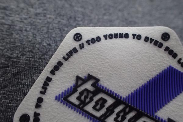 OEKO Injection Rubber Logo Patches