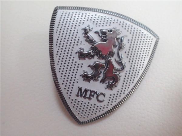 Embossed Silver TPU 0.7mm Custom Clothing Patches