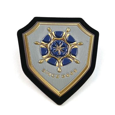 China 3D Logo Print Welding Soft Heat Embossed TPU Badges For Clothing for sale