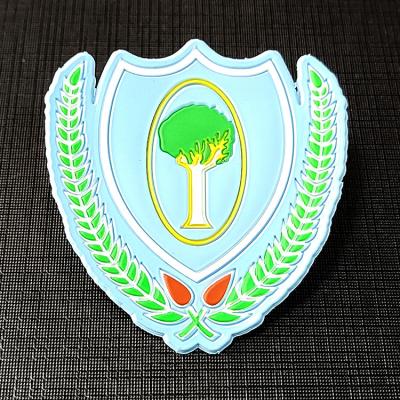 China Clothing Printed TPU Label Badges Heat Transfer 3D Patches Sew Cils Accessories for sale