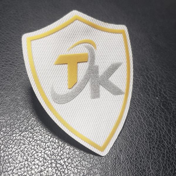 Embossed Sticker 3D TPU Silicone Soft Heat Transfer Label Logo Iron On T Shirt