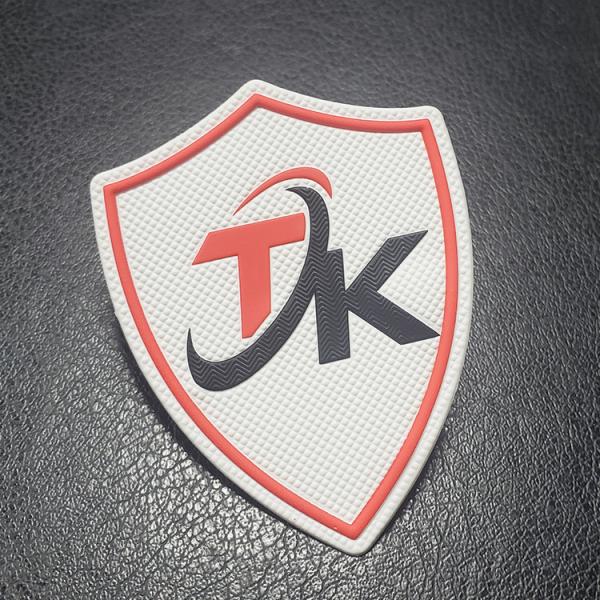 Custom Printed Embossed Patch Soft 3D Tpu Rubber Thermal Transfer For Cloth Logo