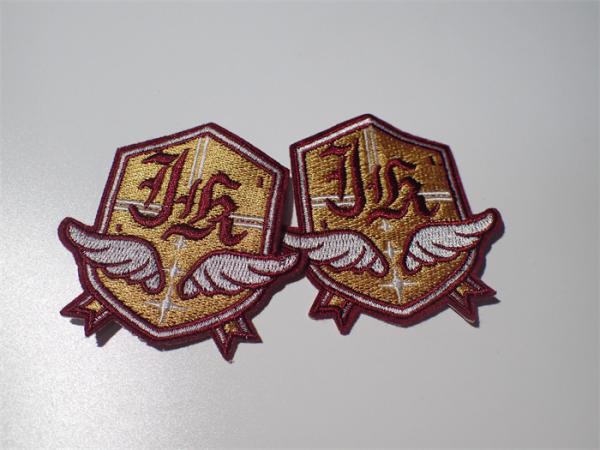 Eco Friendly Unique Style Custom Embroidered Patches With Different Colors